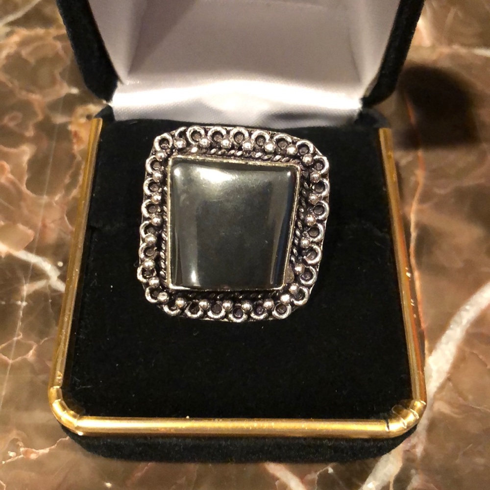 Hematite Ring - image 1
